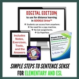Simple Steps to Sentence Sense for Elementary and ESL | Gr
