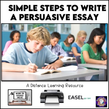 Steps for writing a persuasive essay