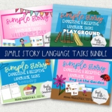 Simple Story Tasks Language Bundle For Early Childhood and