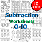 Simple Subtraction Worksheets