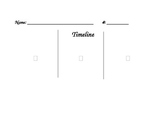 Simple Timeline Template: Past, Present, Future