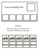 Simple Token and Choice Board design, tokens and icons