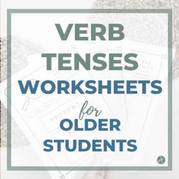 Preview of Simple Verb Tenses Activities and Worksheets | Language Unit