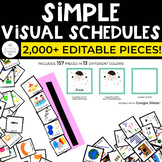 Visual Schedules | Color Coded Visual Schedule