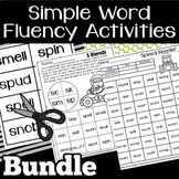 Simple Word Fluency Bundle | Phonics Practice | Phonics Games