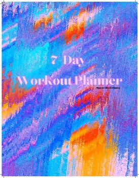 Preview of Simple Workout Planner