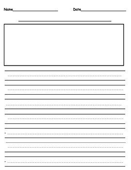 simple writing publishing paper for elementary by ebteacher tpt