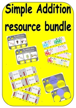 Preview of Simple addition resources bundle