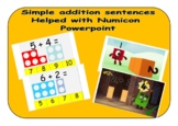 Simple addition sentences with Numicon Powerpoint - indepe