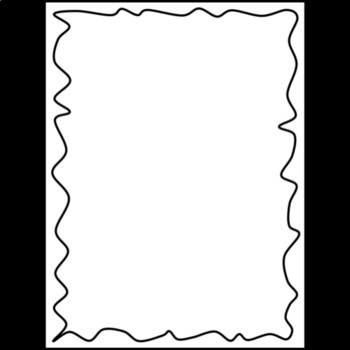 squiggle border clipart