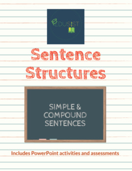 Preview of Simple and Compound Sentences Bundle