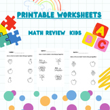 Simple link worksheets for kids