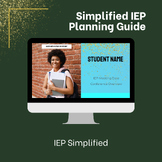 Simplified IEP Planning Guide