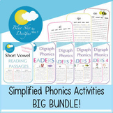 Simplified Phonics BIG BUNDLE for Outschool / Virtual Teac