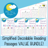 Simplified Phonics Reading Passages BUNDLE for Outschool /