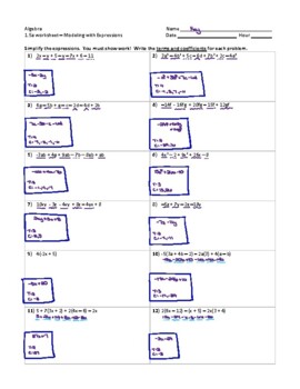 lesson 5 homework practice simplify algebraic expressions answer key