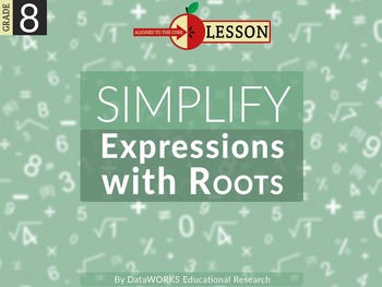 Preview of Simplify Expressions with Roots