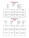 Simplify Radicals with Right Triangles