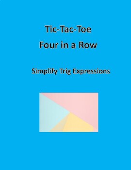 Preview of Simplify Trig Expressions