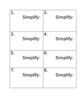 Simplifying Adding And Subtracting Radicals TPT   Original 9049319 2 