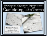 Simplify Algebraic Expressions: Combining Like Terms (PAPE