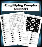 Simplifying Complex Numbers Color Worksheet