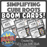 Simplifying Cube Roots Boom Cards!