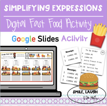 Preview of Simplifying Expressions: Digital Real World Activity