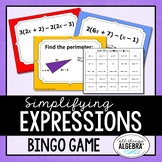 Simplifying Expressions (Distribute & Combine Like Terms) 