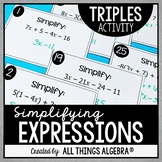 Simplifying Expressions (Distribute and Combine Like Terms