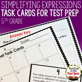 Simplifying Expressions Task Cards