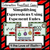 Free Simplifying Expressions Using Exponent Rules: PowerPo