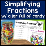 Simplifying Fractions Activity - Use Real Candy or include
