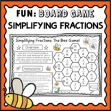Simplifying Fractions | Board Game: The Honeycomb Bee Game