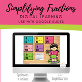 Simplifying Fractions - Distance Learning - Google Resource