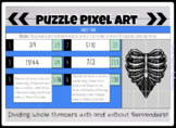 Simplifying Fractions Puzzle Pixel Art Activity