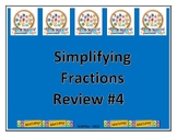 Simplifying Fractions Review #4
