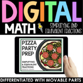 Simplifying Fractions and Equivalent Fractions Practice - 
