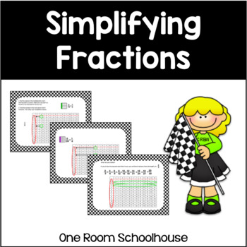 Preview of Simplifying Fractions for Students Who Can't Multiply or Divide