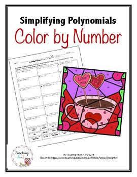 Preview of Simplifying Polynomials Practice Problems