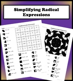 Simplifying Radical Expression (add, sub, mult, div) Color