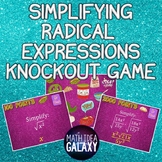Simplifying Radical Expressions Review Game - Algebra 1
