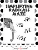 Simplifying Radicals Maze