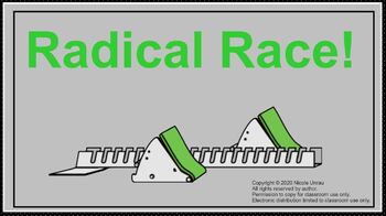 Preview of Simplifying Radicals Race