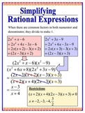 Simplifying Rational Expression