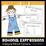Simplifying Rational Expressions Doodle-ing Math Stations 
