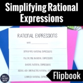 Simplifying Rational Expressions Foldable Notes