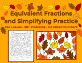 Simplifying/Reducing Fractions - Coloring Activity