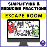 Simplifying & Reducing Fractions | Digital Escape Room: Se