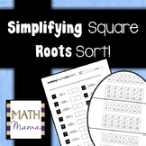 Simplifying Square Roots Sort!